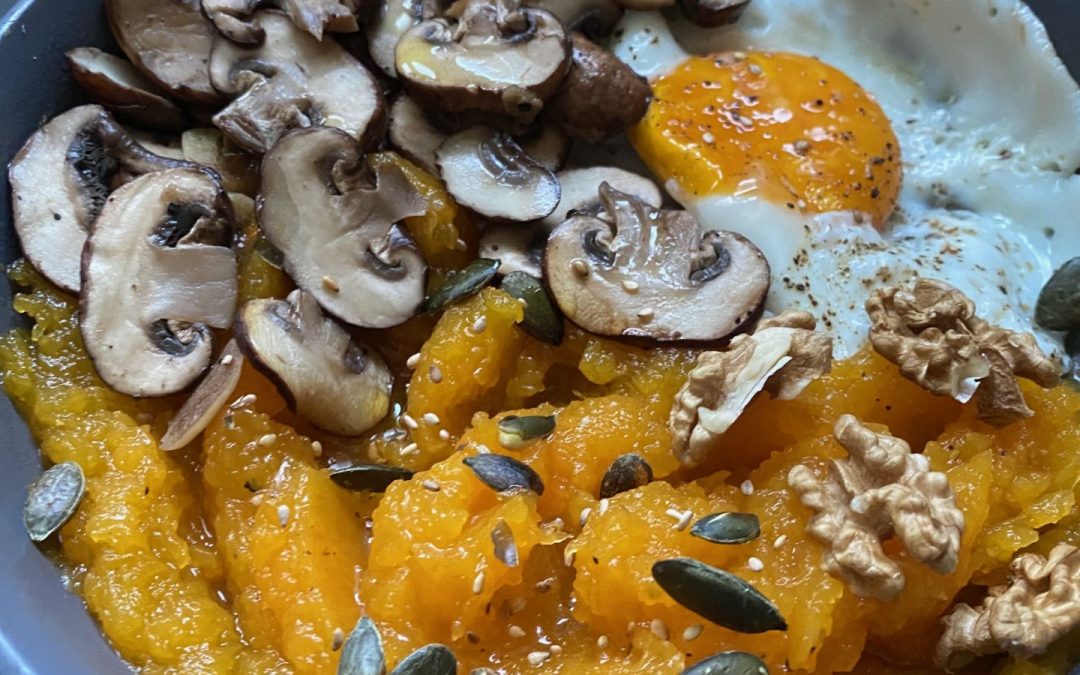 Assiette aux couleurs d’automne