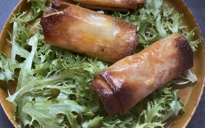 Croustillants de potimarron au chèvre